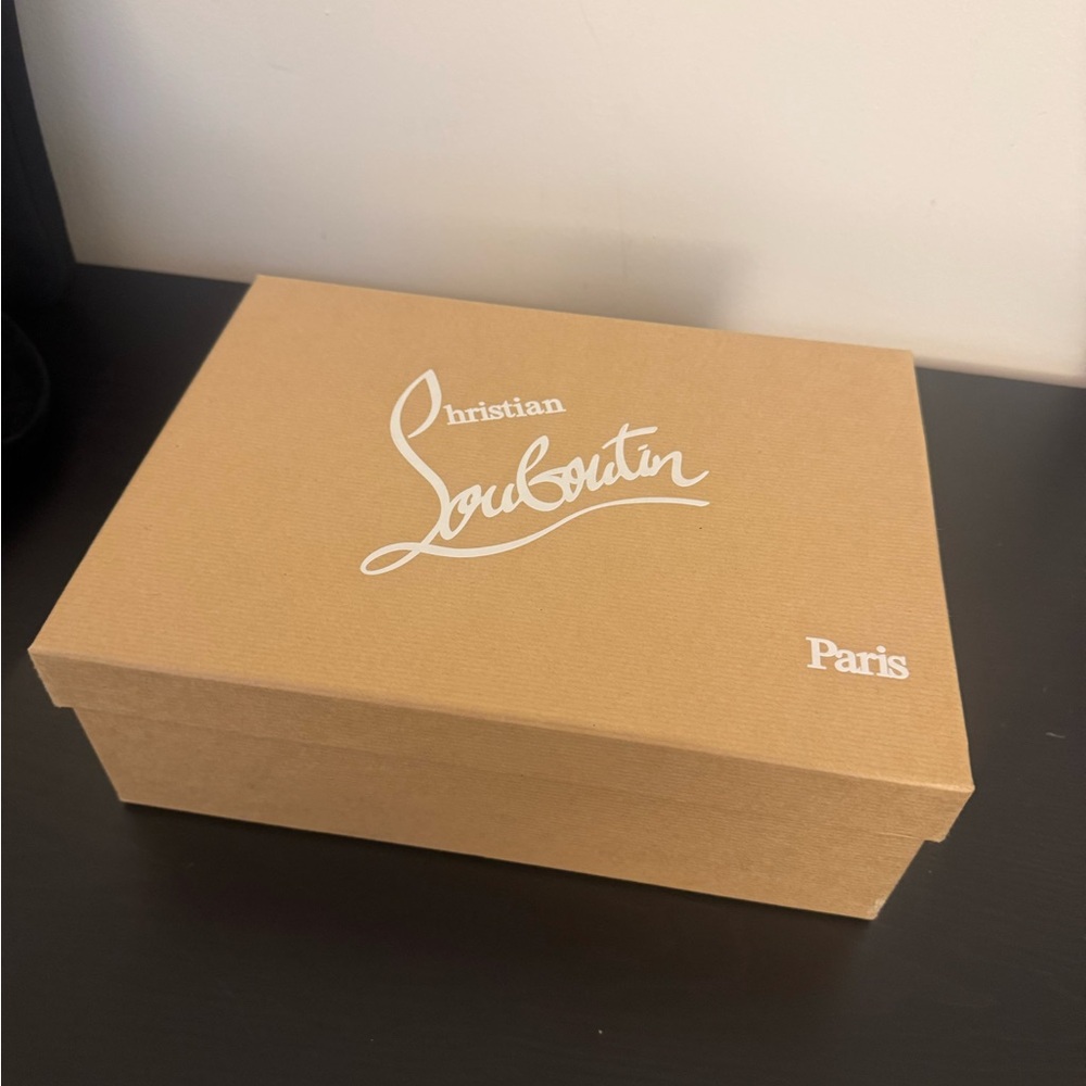 Christian Louboutin Brown Shoe Box